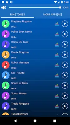 Mobile Phone Ringtones android App screenshot 5